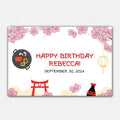Personalized Hibachi Banner