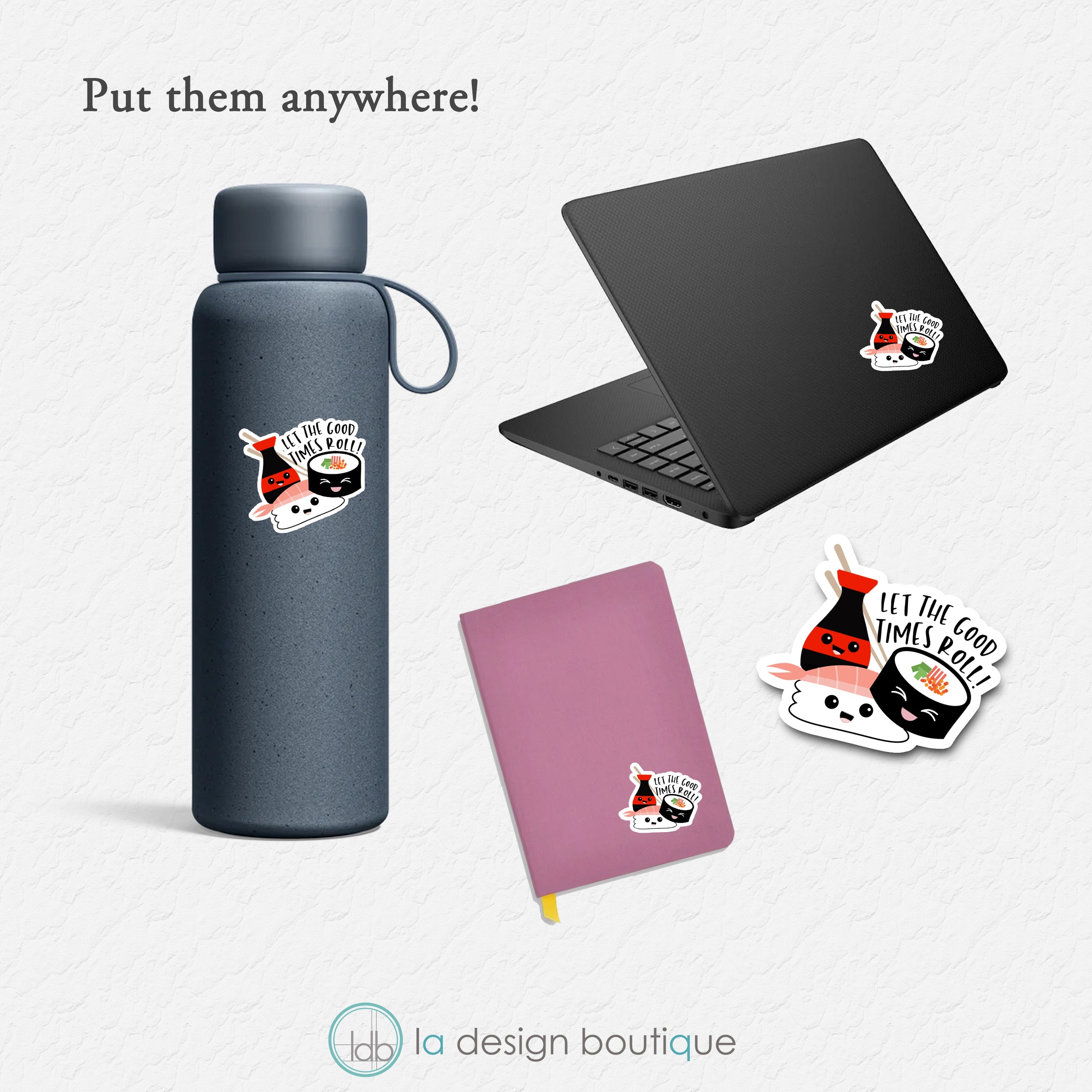 Sushi Stickers