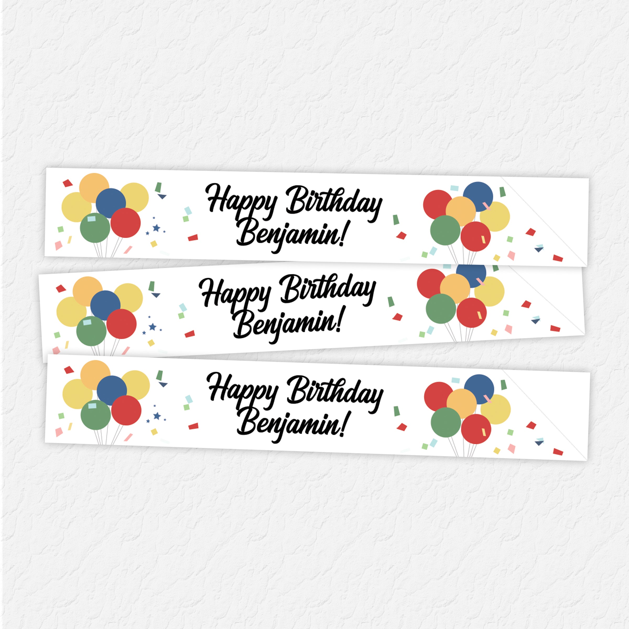 Birthday Balloons Chopstick Sleeves