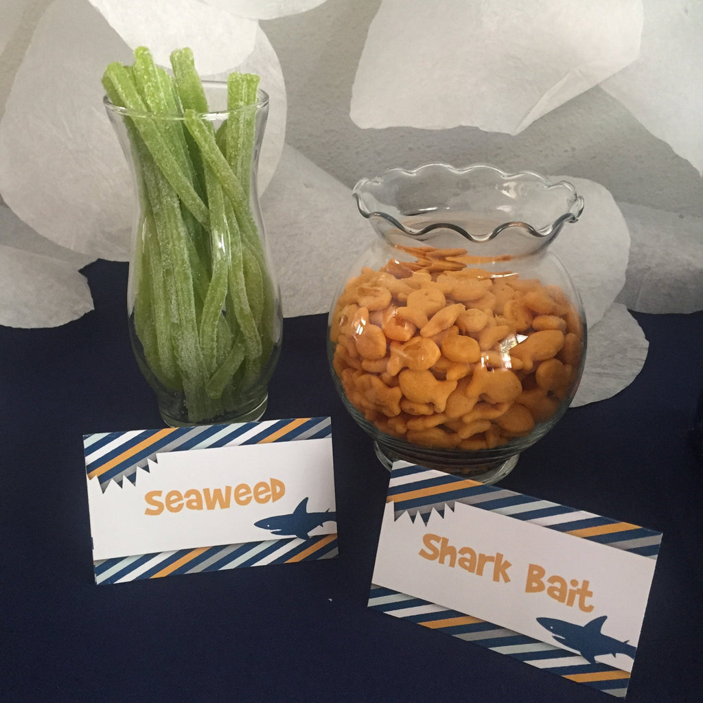 Shark Pool Party Invitation