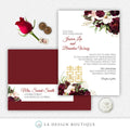 Romantic Chinese Wedding Invitation with Bilingual Invitation and Tea Ceremony