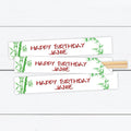 Personalized Chopstick Sleeve with Bamboo Design