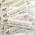 "Our Love was Instant" Instant Noodles Custom Chopstick Sleeves